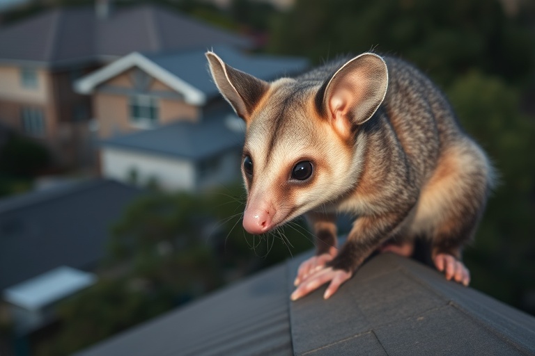 Possum in St Marys residential area