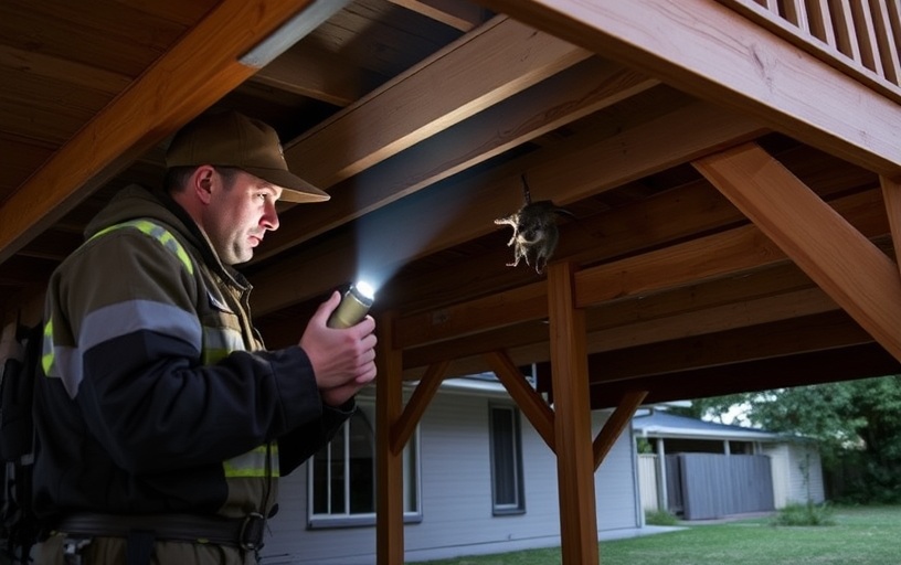 Under Deck Possum Removal in St Marys